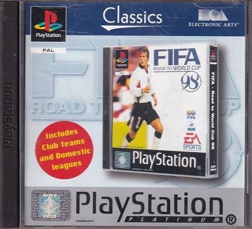 FIFA - Road of World Cup 98 Platinum - PS1 (B Grade) (Used) (eng)